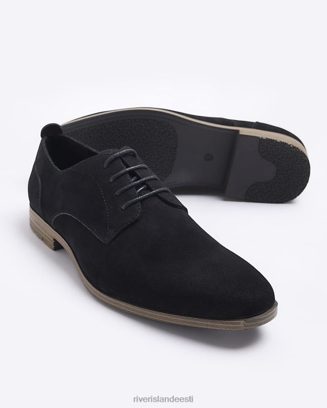 jalatsid must mehed River Island suedette derby kingad 44TLL2460