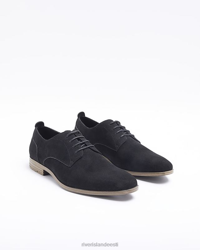 jalatsid must mehed River Island suedette derby kingad 44TLL2460