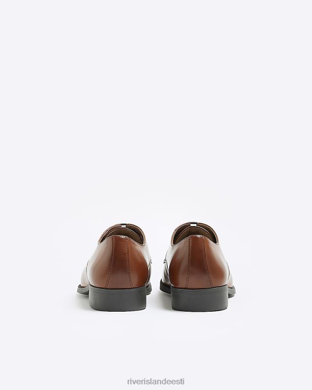 jalatsid pruun mehed River Island terava otsaga ametlikud derbi kingad 44TLL5595