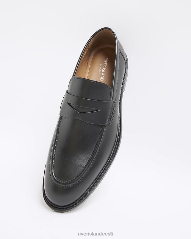 jalatsid must mehed River Island nahast penipüksid 44TLL2830