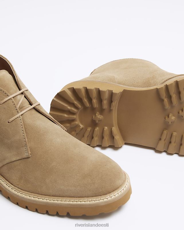 jalatsid kivi mehed River Island seemisnahast kõrbesaapad 44TLL2342