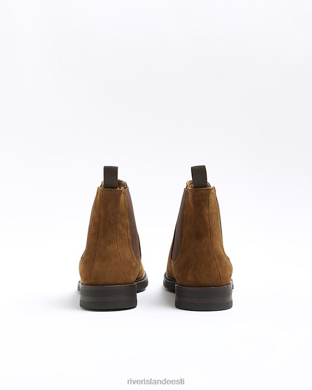 jalatsid pruun mehed River Island seemisnahast chelsea saapad 44TLL2733