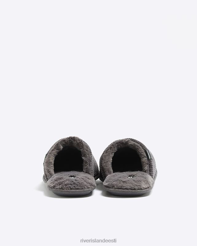 jalatsid hall mehed River Island velvetist sussid 44TLL2569