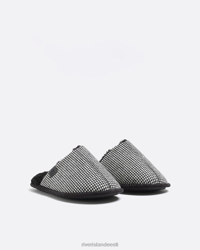 jalatsid must mehed River Island koerahamba sussid 44TLL5505