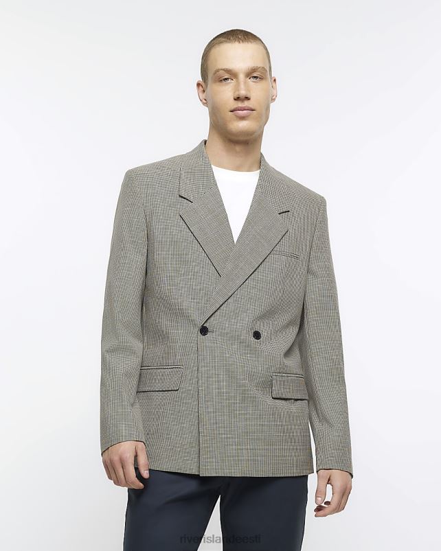 kehakate beež mehed River Island tavalise sobivusega hõlmikbleiser 44TLL5758