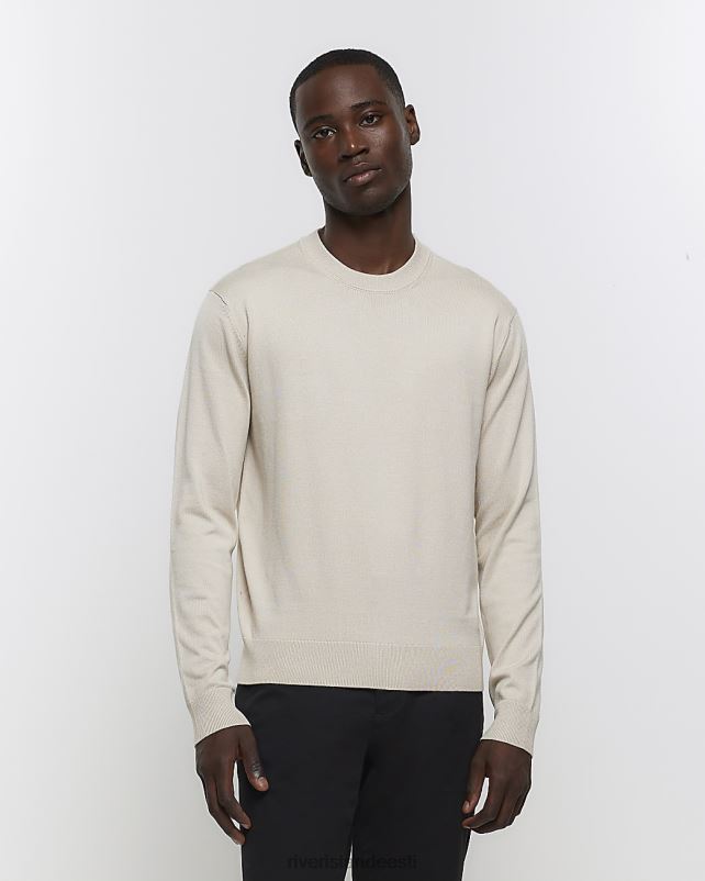 kehakate kivi mehed River Island slim fit kerge džemper 44TLL2593