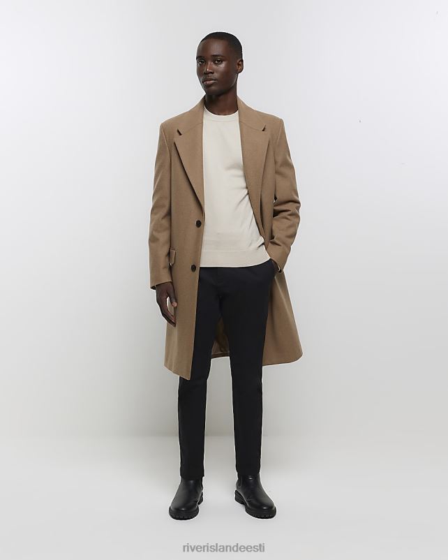 kehakate kivi mehed River Island slim fit kerge džemper 44TLL2593