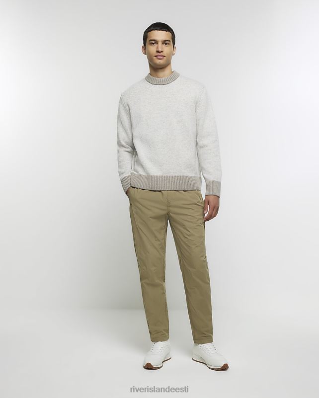 kehakate kivi mehed River Island tavalise sobivusega kontrastiga trimmiga hüppaja 44TLL5489