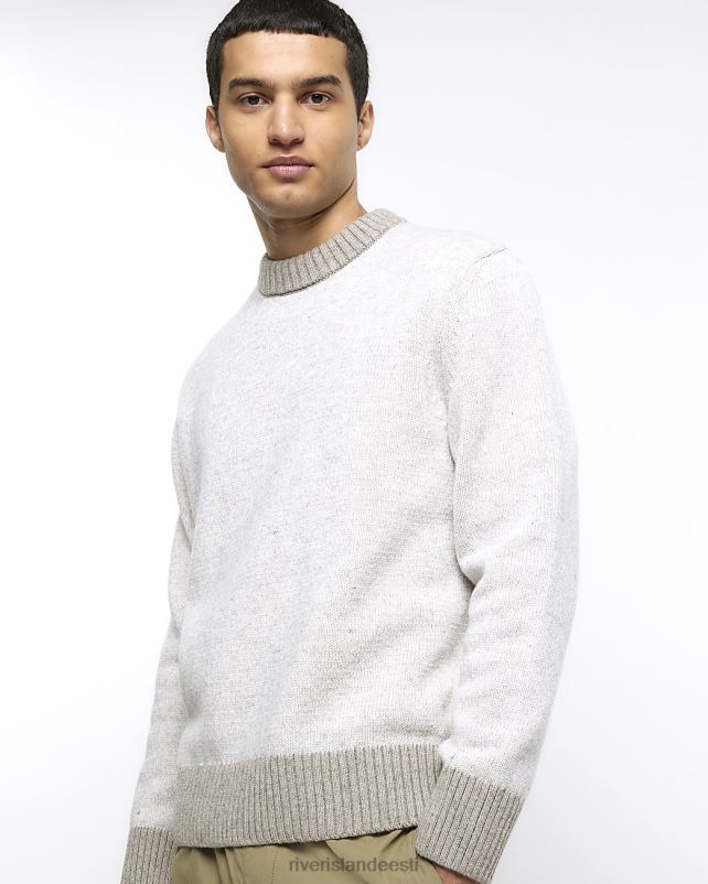 kehakate kivi mehed River Island tavalise sobivusega kontrastiga trimmiga hüppaja 44TLL5489