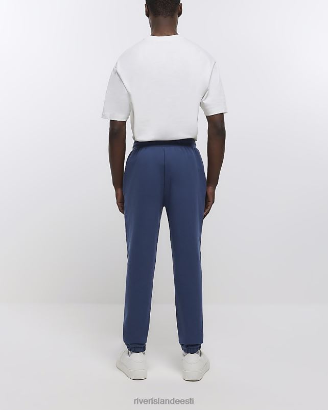 kehakate sinine mehed River Island slim fit tavalised sörkijad 44TLL3041