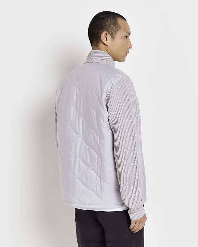 kehakate hall mehed River Island tavalise sobivusega hübriidtepitud jope 44TLL5400