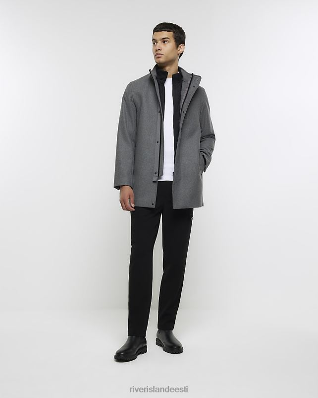 kehakate hall mehed River Island tavalise sobivusega villasegu mantel 44TLL2392