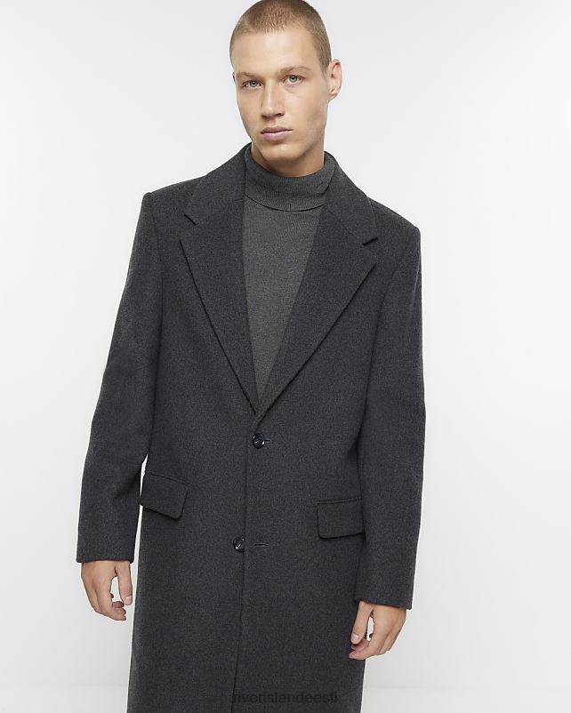 kehakate hall mehed River Island tavalise sobivusega villasegune õngejada mantel 44TLL2354