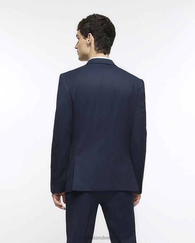 kehakate merevägi mehed River Island skinny fit kalasaba ülikonna jope 44TLL3074