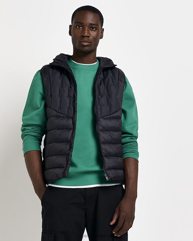 kehakate must mehed River Island segapistes kuumtihendatud ümbris 44TLL5793