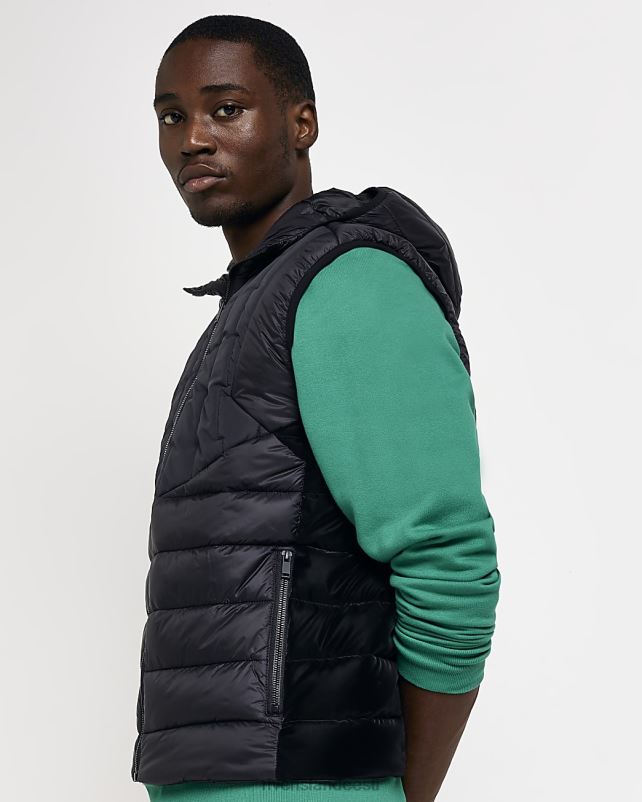 kehakate must mehed River Island segapistes kuumtihendatud ümbris 44TLL5793