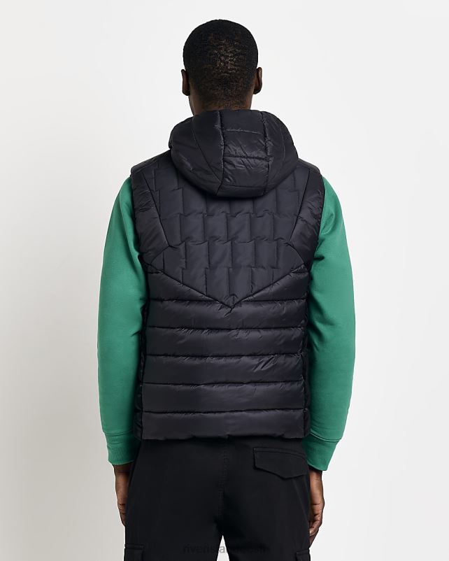 kehakate must mehed River Island segapistes kuumtihendatud ümbris 44TLL5793