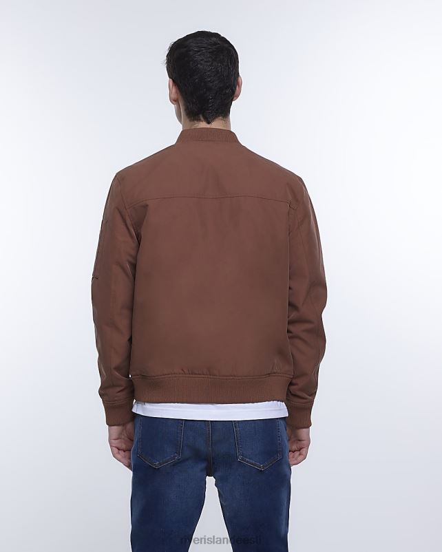 kehakate rooste mehed River Island tavaline istuv bomber jope 44TLL3122