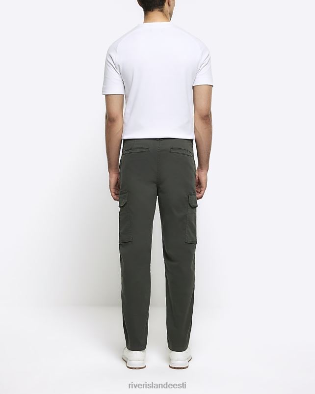 kehakate khaki mehed River Island tavalised utiliidi püksid 44TLL2398