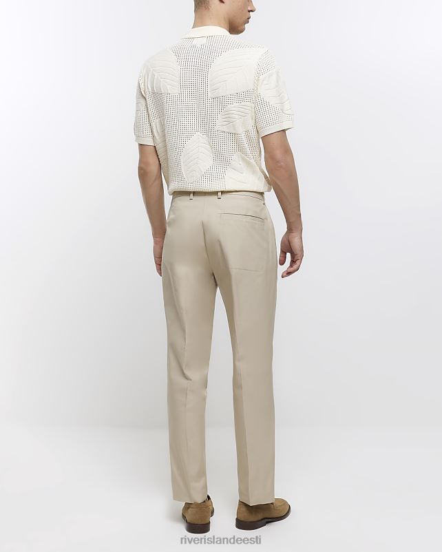 kehakate kivi mehed River Island kitseneva kujuga nutikad püksid 44TLL2490