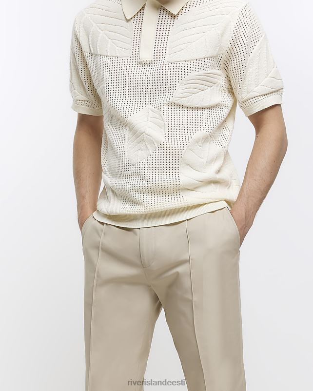 kehakate kivi mehed River Island kitseneva kujuga nutikad püksid 44TLL2490