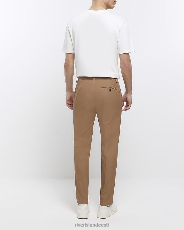 kehakate kivi mehed River Island kitseneva kujuga nutikad püksid 44TLL2950