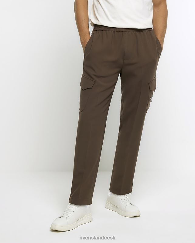 kehakate kivi mehed River Island tavalised hästi sobivad cargo-nutipüksid 44TLL3029