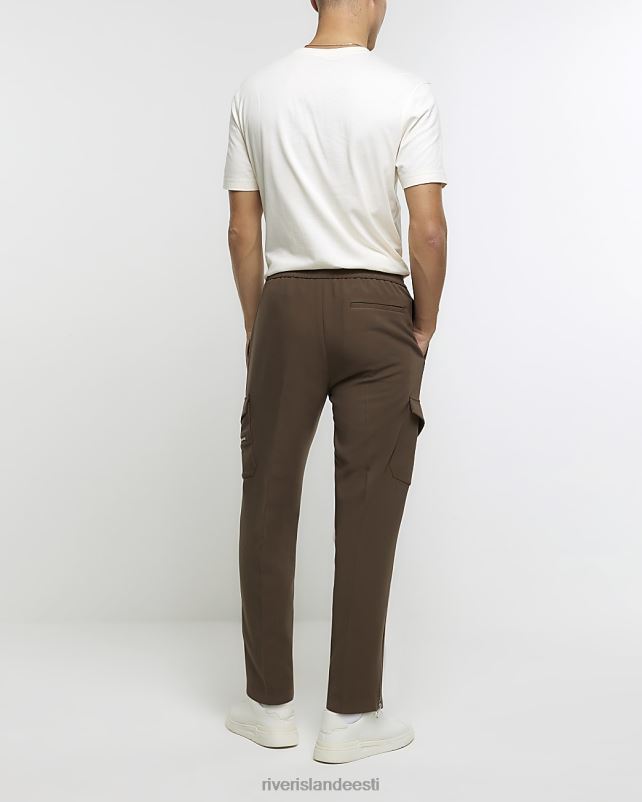 kehakate kivi mehed River Island tavalised hästi sobivad cargo-nutipüksid 44TLL3029