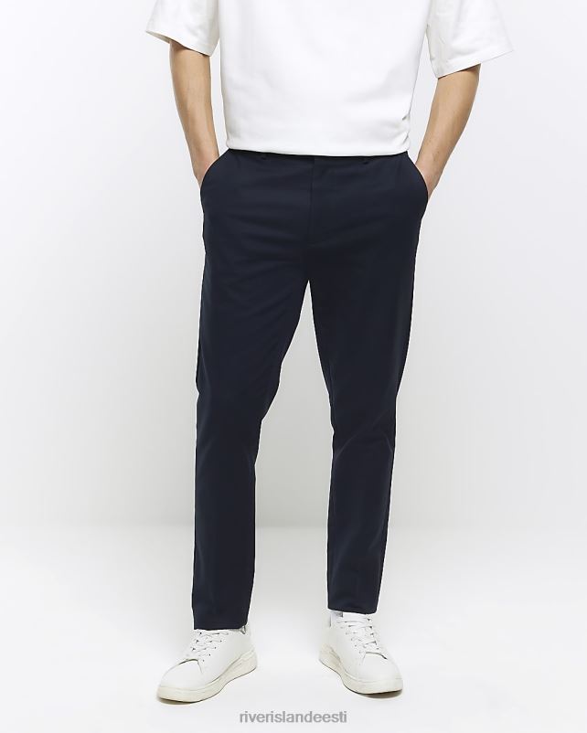 kehakate merevägi mehed River Island kitsad chino püksid 44TLL5412