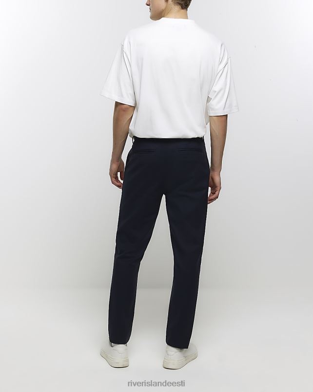 kehakate merevägi mehed River Island kitsad chino püksid 44TLL5412