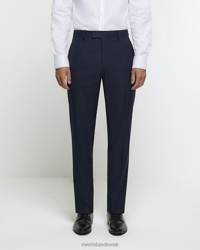 kehakate merevägi mehed River Island slim fit toimse ülikonna püksid 44TLL2986