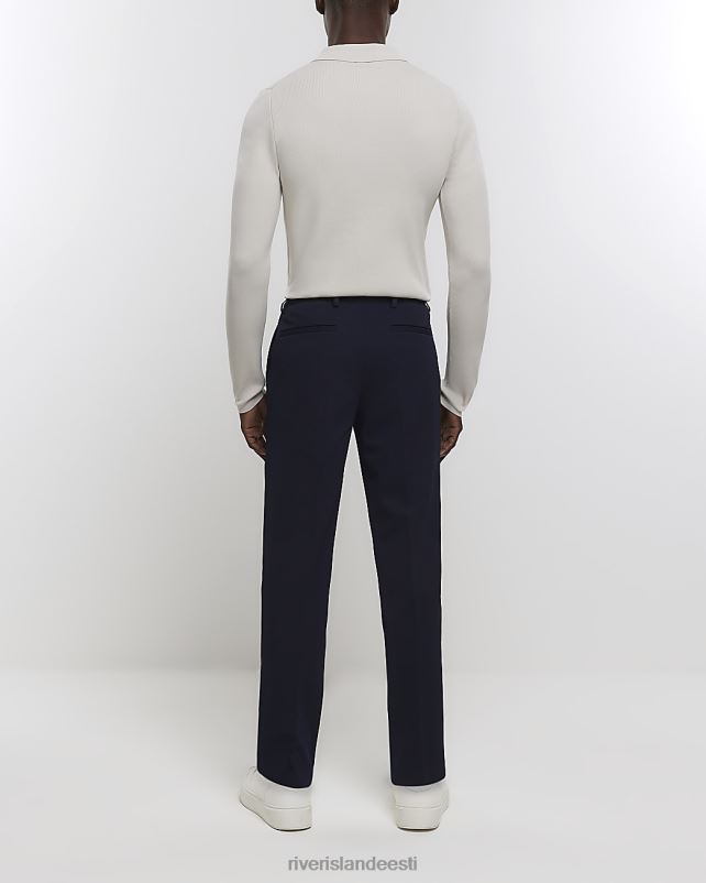 kehakate merevägi mehed River Island slim fit vahvliga nutikad püksid 44TLL2917