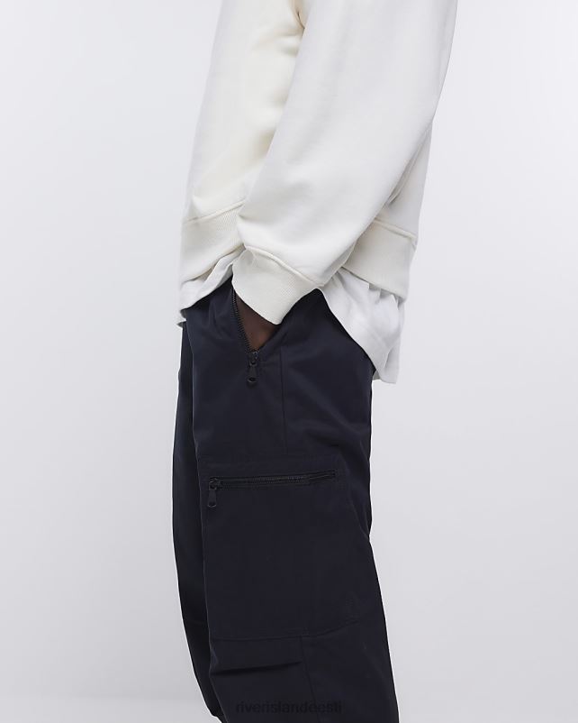 kehakate must mehed River Island tavalised lukuga taskuga püksid 44TLL2953