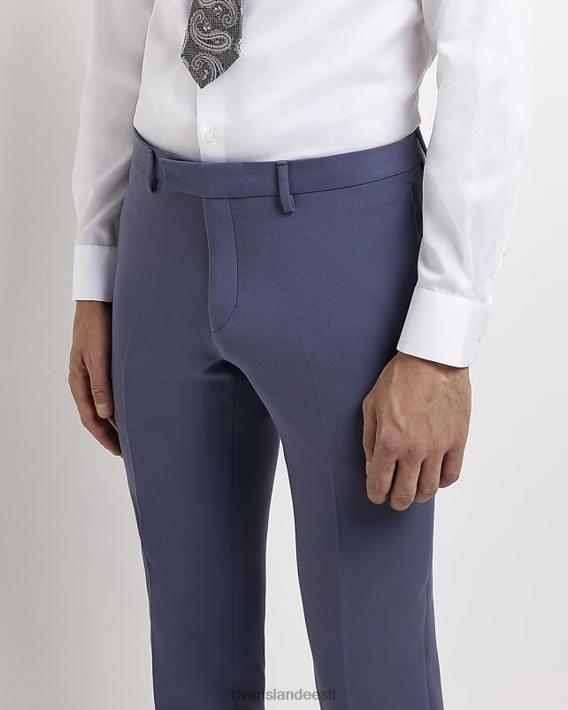 kehakate sinine mehed River Island kitsad ülikonnapüksid 44TLL3014