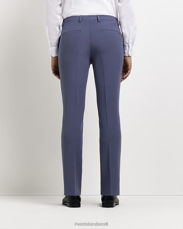 kehakate sinine mehed River Island kitsad ülikonnapüksid 44TLL3014