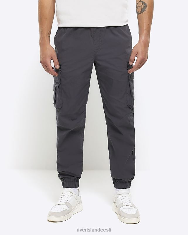 kehakate tumehall mehed River Island tavalised kaubapüksid 44TLL2670