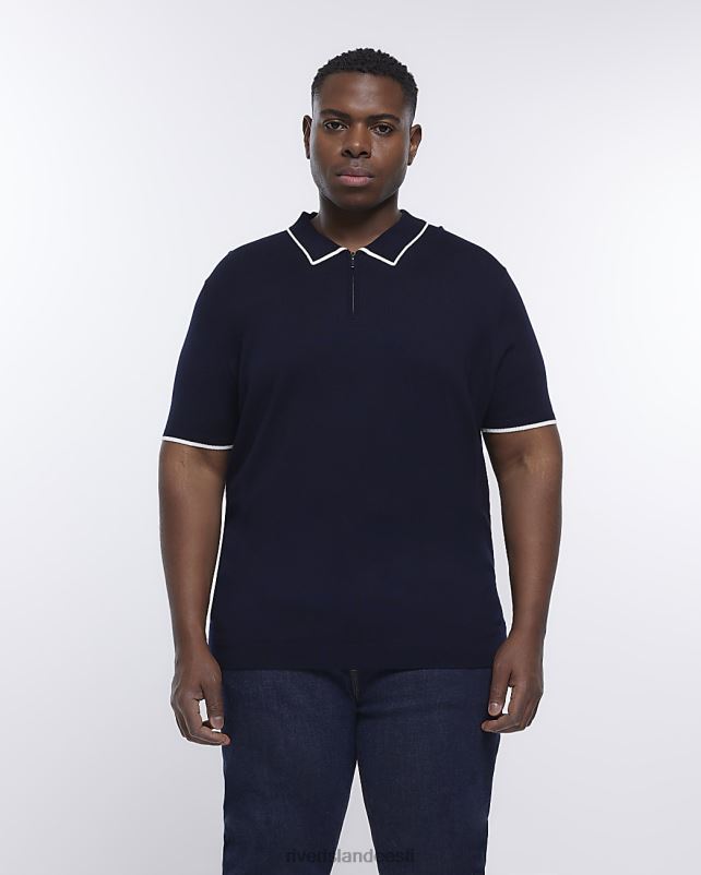 kehakate merevägi mehed River Island suur ja pikk, lühikeste varrukatega polo 44TLL3143