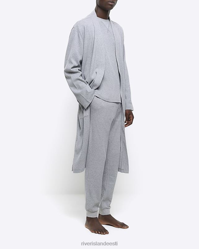 kehakate hall mehed River Island tavaline vahvlitekstuuriga rüü 44TLL2585