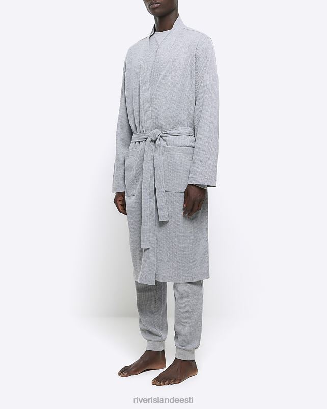 kehakate hall mehed River Island tavaline vahvlitekstuuriga rüü 44TLL2585