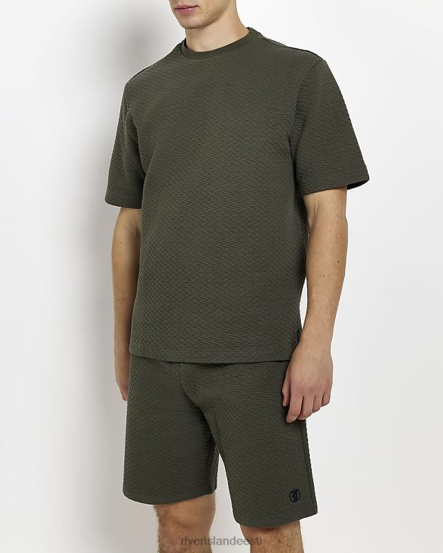 kehakate khaki mehed River Island tavaline tepitud salongikomplekt 44TLL3120