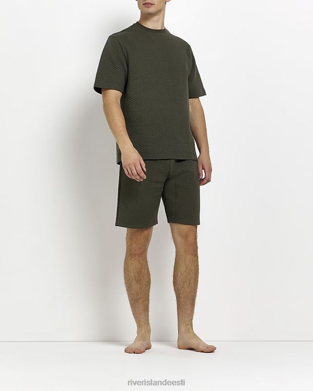 kehakate khaki mehed River Island tavaline tepitud salongikomplekt 44TLL3120