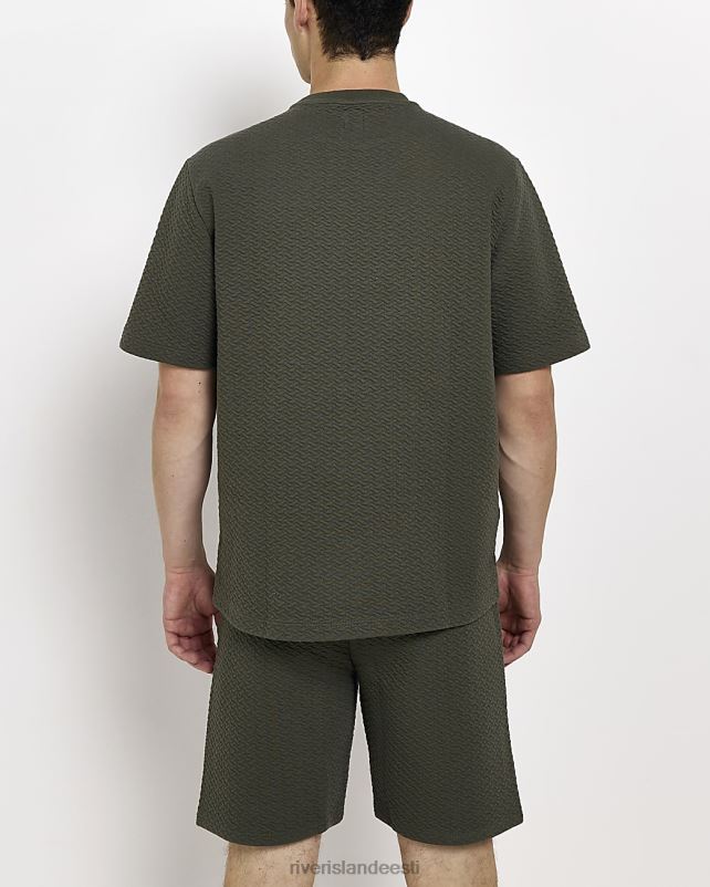 kehakate khaki mehed River Island tavaline tepitud salongikomplekt 44TLL3120