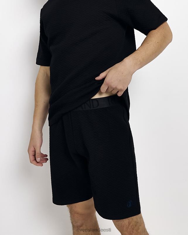 kehakate must mehed River Island tavaline tepitud salongikomplekt 44TLL3119