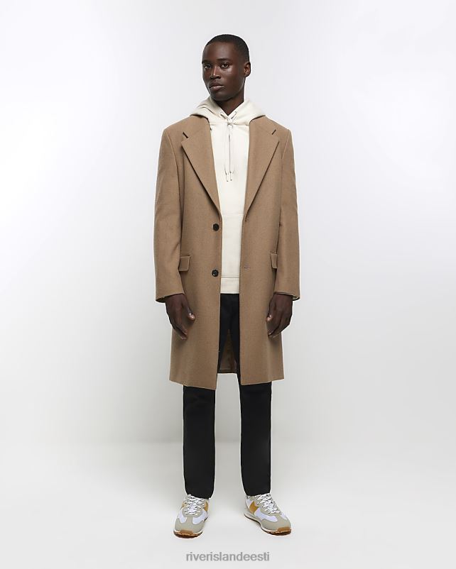 kehakate ekru mehed River Island tavaline hoodie 44TLL2367