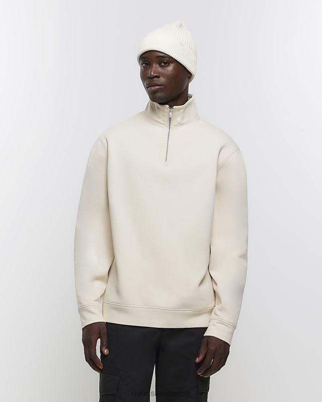 kehakate ekru mehed River Island tavalise sobivusega lehtriga dressipluus 44TLL2542