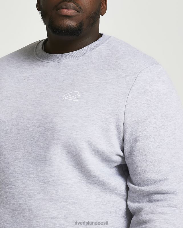 kehakate hall mehed River Island suur ja pikk slim fit dressipluus 44TLL3161