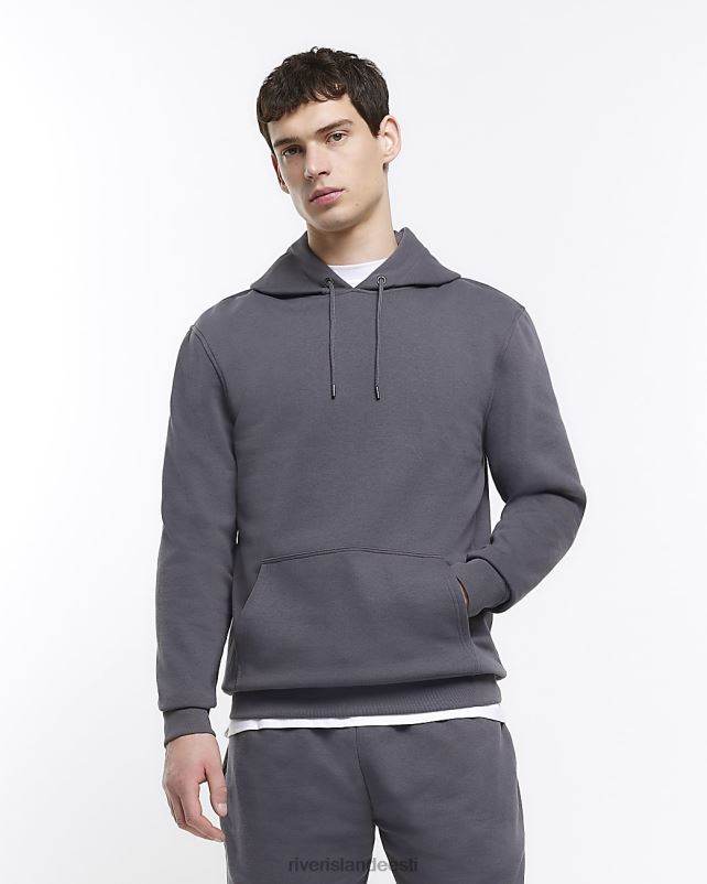 kehakate hall mehed River Island tavaline hoodie 44TLL5811