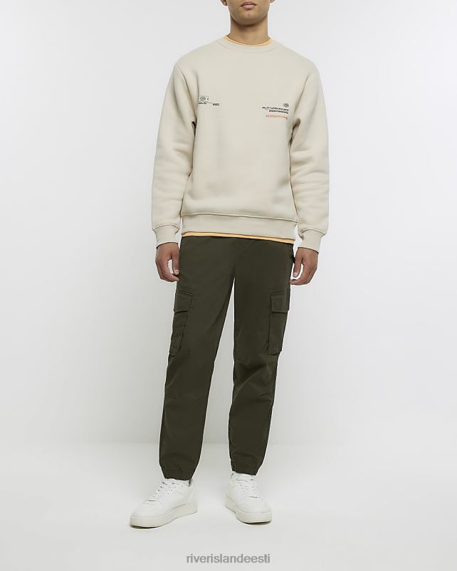 kehakate kivi mehed River Island tavalise sobivusega heatmap graafiline dressipluus 44TLL2880