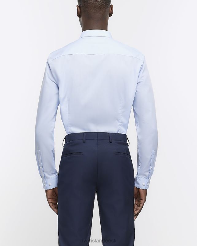 kehakate sinine mehed River Island slim fit mitmikpakk 5 nutikas särgis 44TLL3061