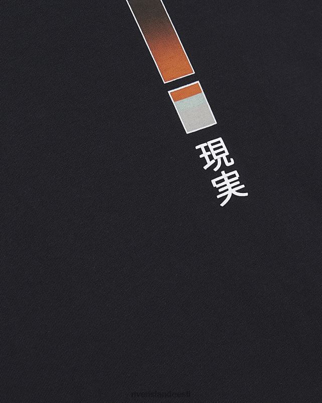 kehakate must mehed River Island Tavalise istmega jaapani mustriga T-särk 44TLL5821